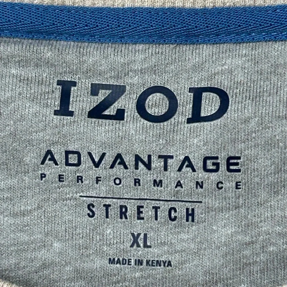 Izod Men's Advantage Long Sleeve Shirt Sz XL - Picture 4 of 8